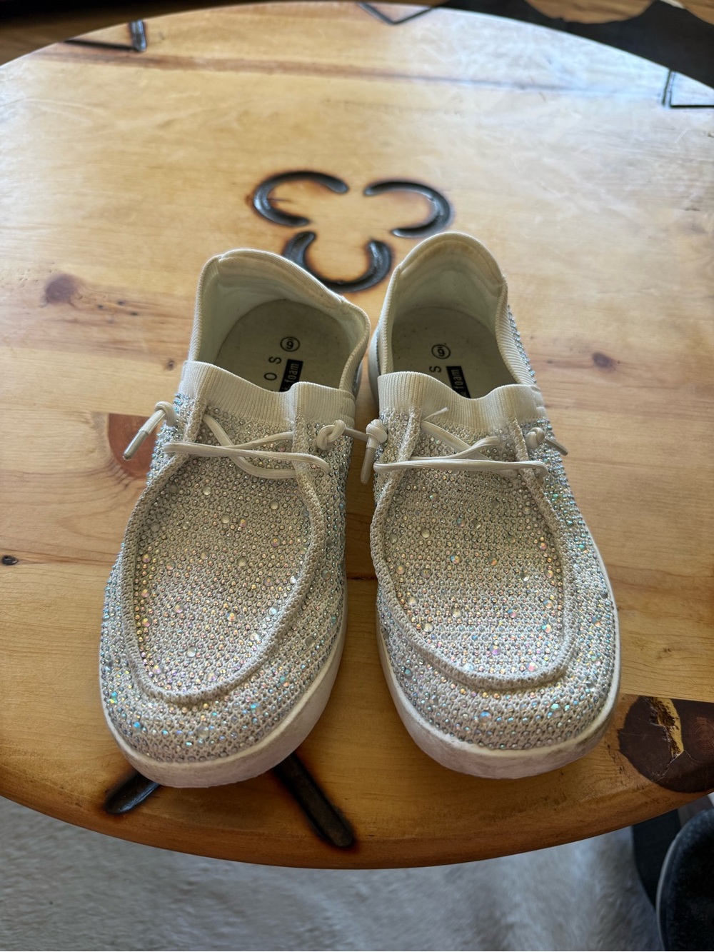 Sparkly Slip-On Sneakers